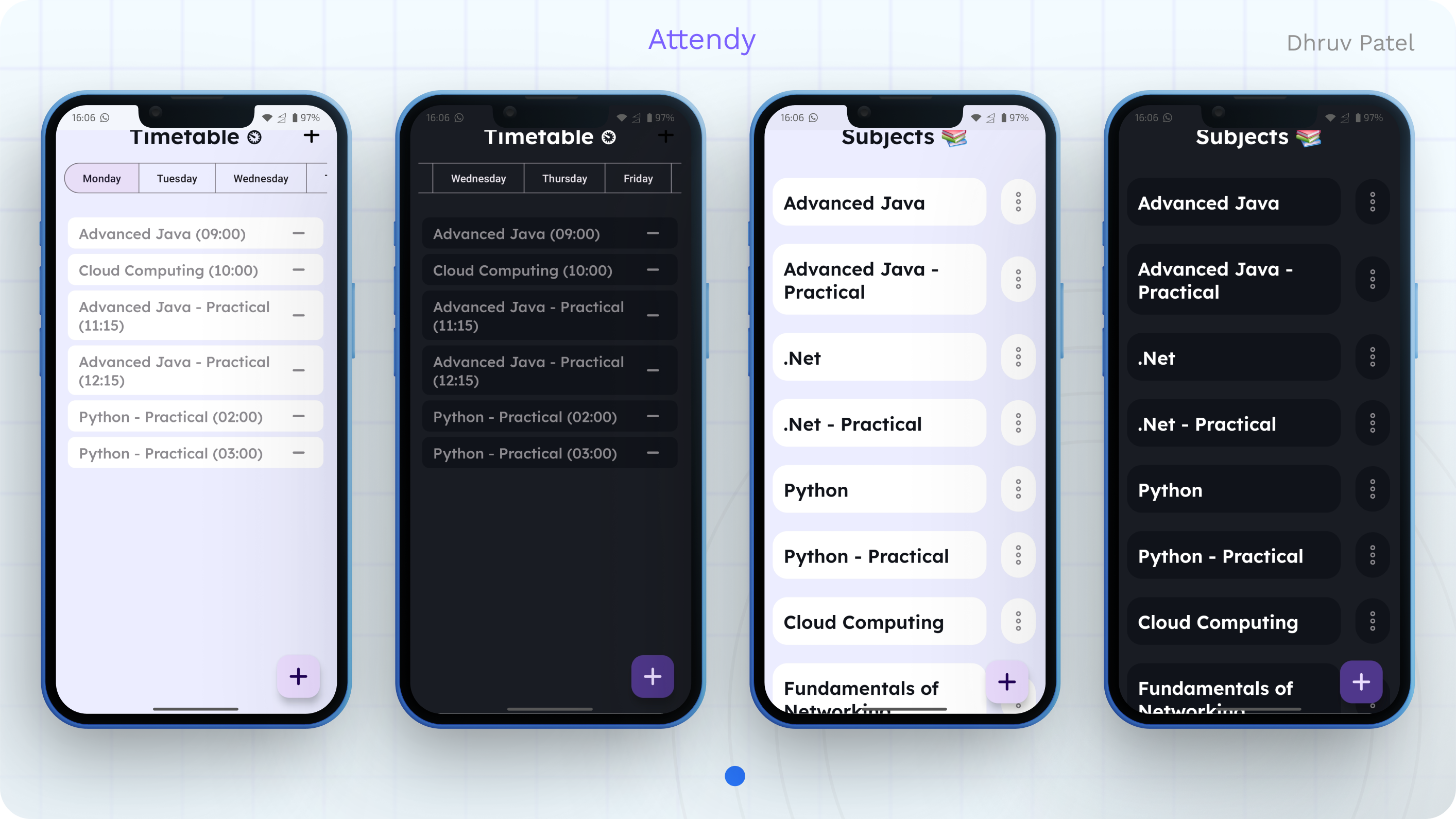Attendy Screenshot B